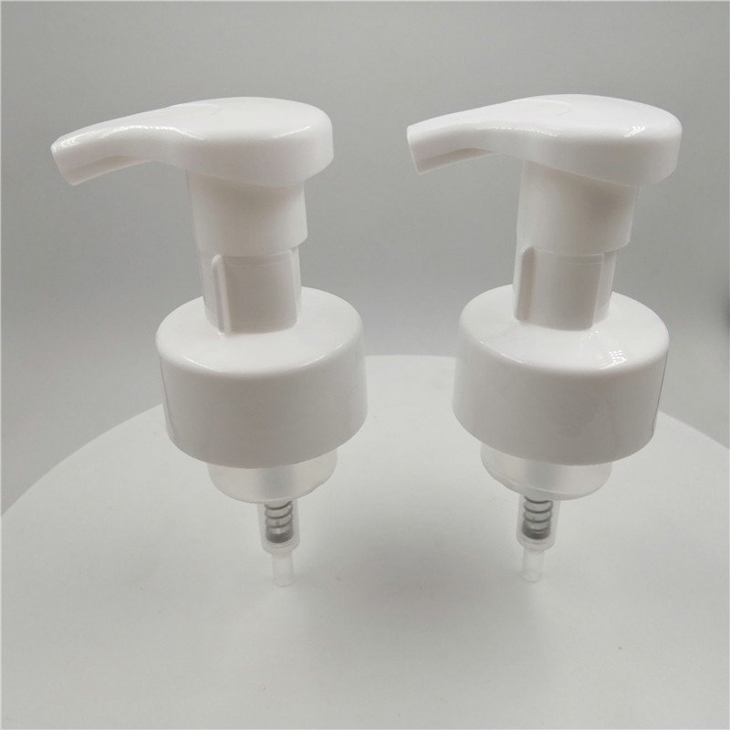 Warna Putih 30mm 3.0cc Foaming Soap Dispenser Pump Clip Lock