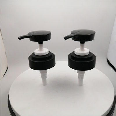 SGS Menyetujui Pompa Dispenser Sabun Hitam 33/410 Untuk Gel Mandi
