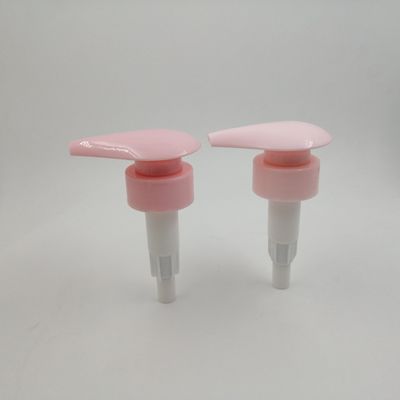 Pink SGS Approval Lotion Bottle Pump, Sanitizer Dispenser Pump Untuk Rumah Tangga