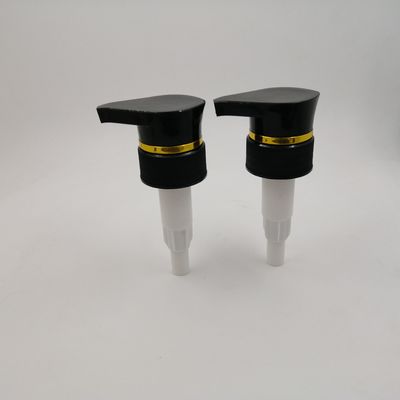 Jenis Sekrup 33mm 1.5ml / T Dosis Pompa Lotion Hitam Untuk Botol Cairan