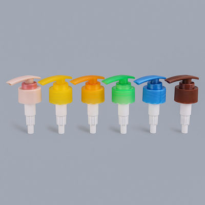 Pompa Body Lotion Plastik 28mm Berwarna-warni Untuk Botol Parfum