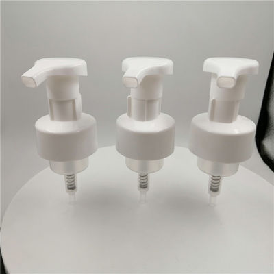 Warna Putih 30mm 3.0cc Foaming Soap Dispenser Pump Clip Lock