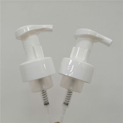 Warna Putih 30mm 3.0cc Foaming Soap Dispenser Pump Clip Lock