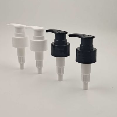 Pompa Botol Lotion Botol Plastik Hitam Dan Putih 28 / 410mm Dosis 2cc