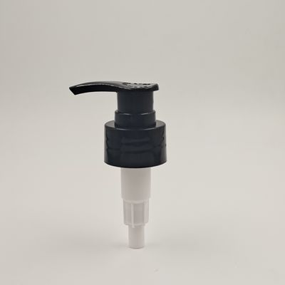 Pompa Botol Lotion Botol Plastik Hitam Dan Putih 28 / 410mm Dosis 2cc