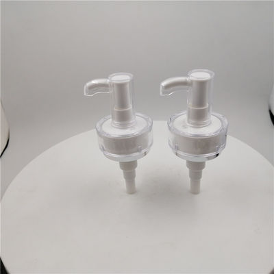 Kosmetik 33/410 1.5cc Shampoo Dispenser Pump Dengan Emas Sekitar Tepi
