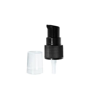 Pompa Perawatan Kosmetik Hitam 18410, Pompa Lotion Pengap Dengan Overcap