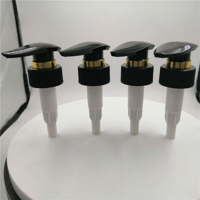 Persetujuan SGS Down Locking Shampoo Dispenser Pump Dengan Cincin Emas