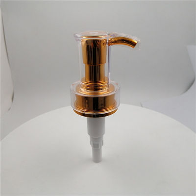 33mm 1.5ml / T Shampoo Dispenser Pump, Gold Soap Dispenser Pump Untuk Kondisioner Rambut