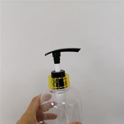 Persetujuan SGS 33/410 Pompa Botol Cuci Tangan, Pompa Pembersih Cair Dengan Penutupan Emas