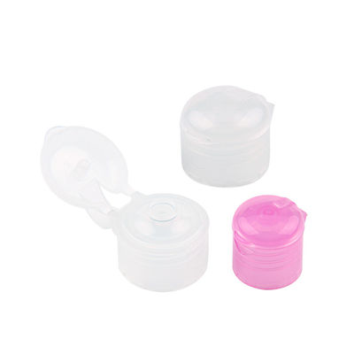Tutup Botol Flip Top Kosmetik Multi Warna 24mm Untuk Produk Pembersih