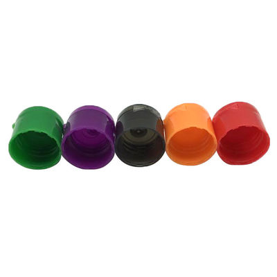 SGS 24mm Cylinder Bottle Flip Top Cap, 24410 Flip Top Cap Untuk Penutupan Botol Air Halus