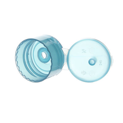 Penutupan Halus Biru 28mm Tutup Botol Flip Top Untuk Botol Kosong