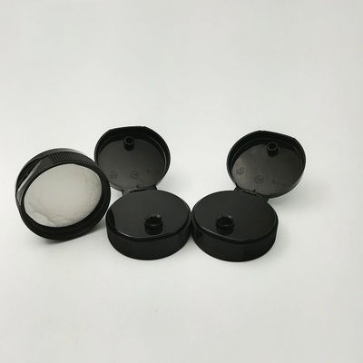 Multi Use Black Color Non Spill Flip Top Cap 28mm Untuk Botol Kosong