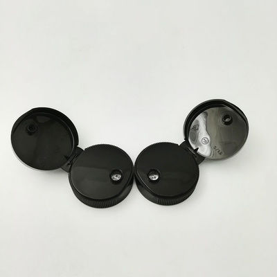 Multi Use Black Color Non Spill Flip Top Cap 28mm Untuk Botol Kosong