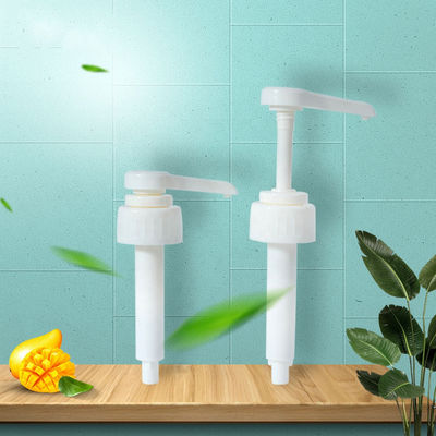Setiap Warna Pompa Botol Sirup Plastik 38mm Tanpa Tumpahan Food Grade