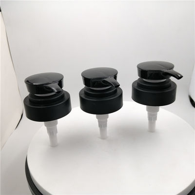 SGS Menyetujui Pompa Dispenser Sabun Hitam 33/410 Untuk Gel Mandi