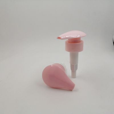Pink SGS Approval Lotion Bottle Pump, Sanitizer Dispenser Pump Untuk Rumah Tangga