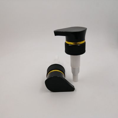 Jenis Sekrup 33mm 1.5ml / T Dosis Pompa Lotion Hitam Untuk Botol Cairan