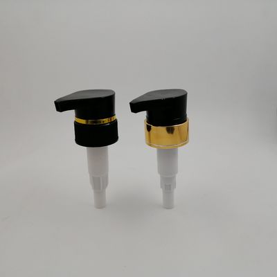 Jenis Sekrup 33mm 1.5ml / T Dosis Pompa Lotion Hitam Untuk Botol Cairan
