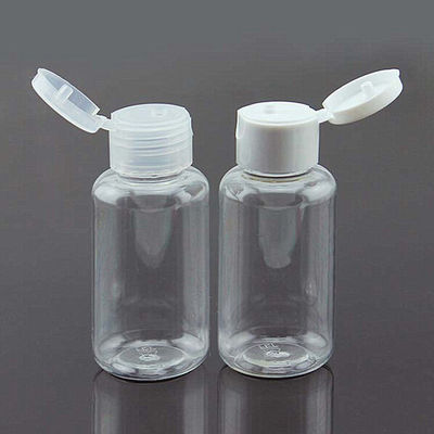 Botol Plastik Pet Kosmetik 30ml Flip Top, 24mm Flip Top Cap Portable
