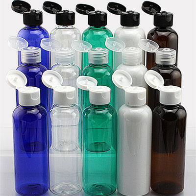 Botol Plastik Pet Kosmetik 30ml Flip Top, 24mm Flip Top Cap Portable