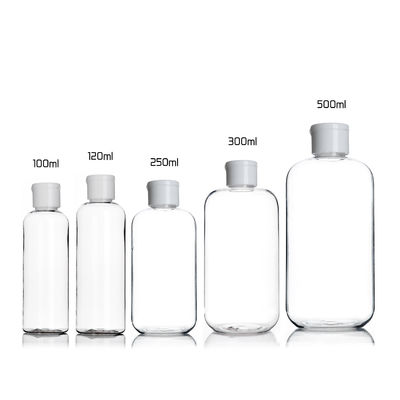 Botol Plastik Pet Kosmetik 30ml Flip Top, 24mm Flip Top Cap Portable