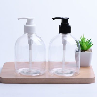Botol Pompa Plastik Bening SGS 500ml