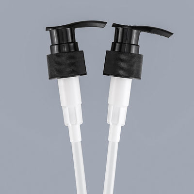 4cc PP Plastik Kosmetik Dispenser Pump Ribbed Closure