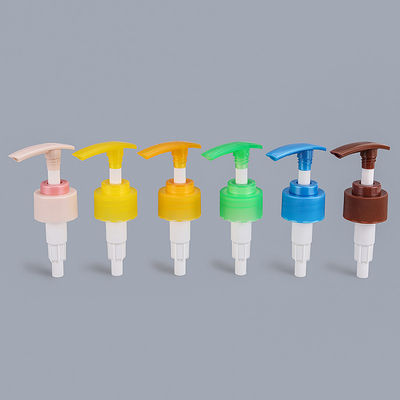 Pompa Body Lotion Plastik 28mm Berwarna-warni Untuk Botol Parfum