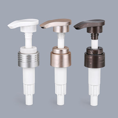 Aluminium 28/410mm Plastik Lotion Dispenser Pump Untuk Sabun Cair
