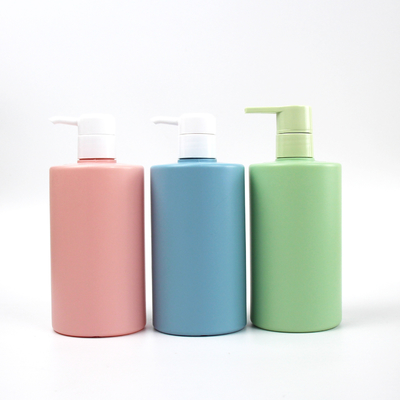 500ml HDPE botol kosmetik cuci tangan Botol Susu Tubuh botol plastik kosong untuk sampo dan kondisioner