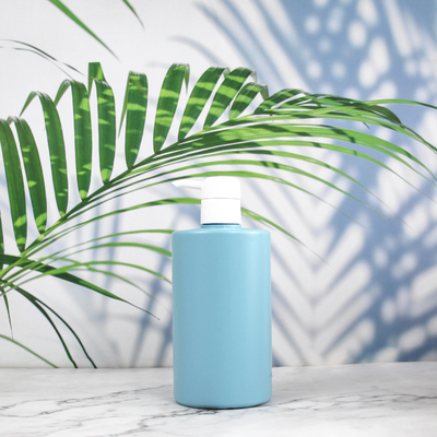 500ml HDPE botol kosmetik cuci tangan Botol Susu Tubuh botol plastik kosong untuk sampo dan kondisioner